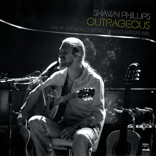 the album cover for Shawn Phillips - Outrageous - Live At Awhq 1976 [Digipak]