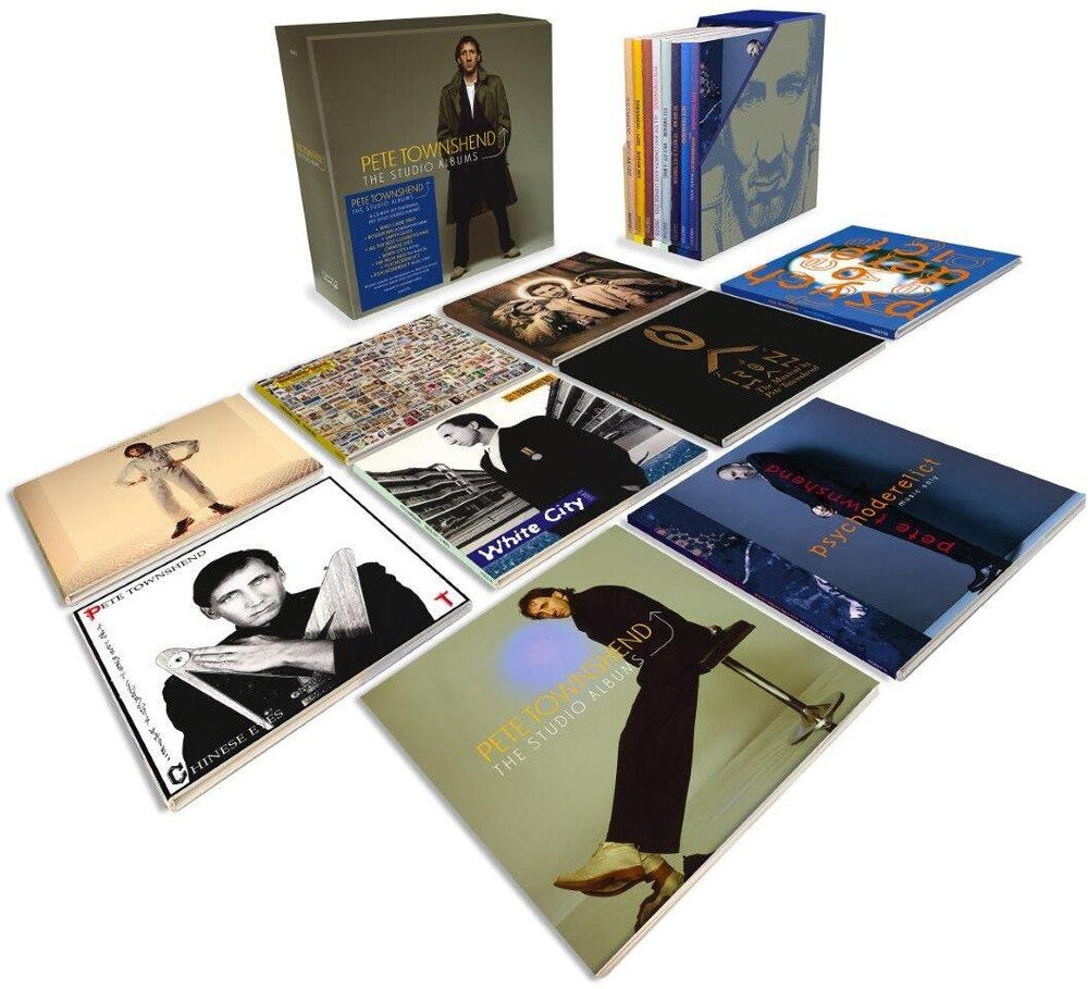the album cover for Pete Townshend - Studio Albums (Box) (Uk)