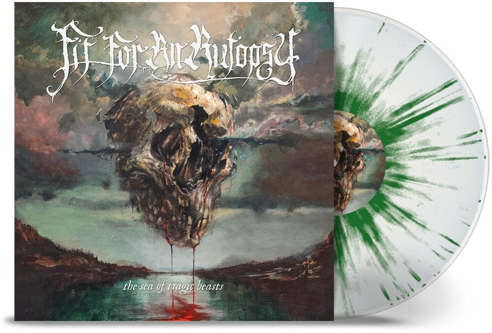 Fit For An Autopsy - Sea Of Tragic Beasts - White Green [Colored Vinyl] (Grn) Vinyl Record