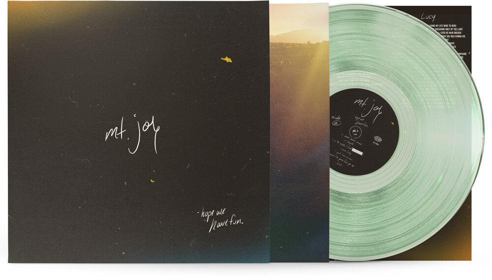 Mt. Joy - Hope We Have Fun [Indie Exclusive 180g Coke Bottle Clear LP] Vinyl Record