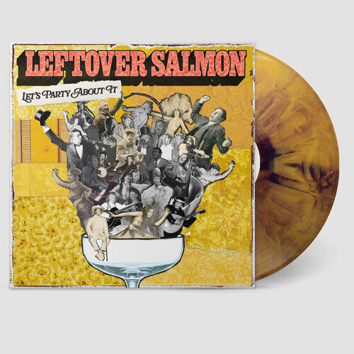 Leftover Salmon - Let's Party About It [Yellow & Purple Swirl] Vinyl Record