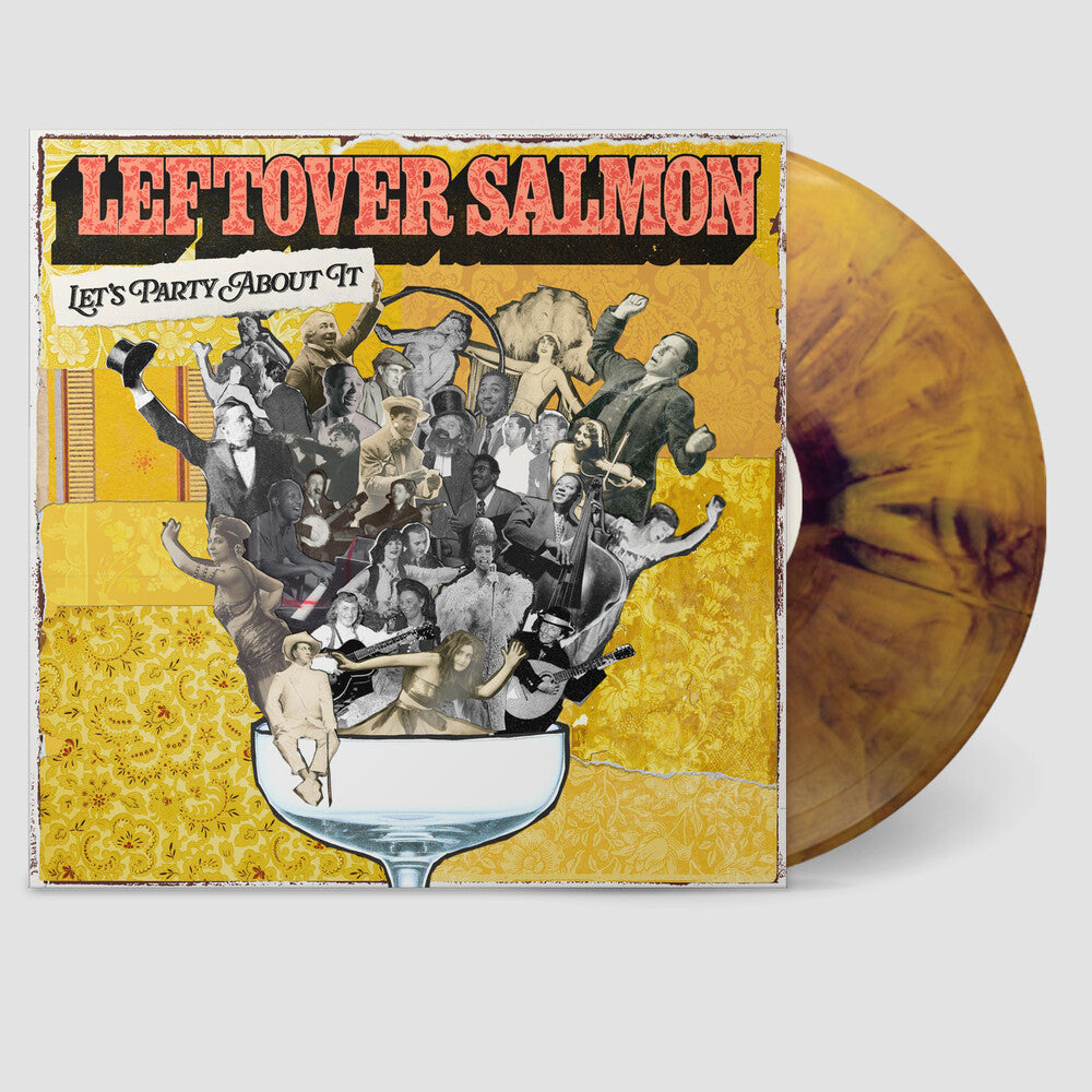 Let's Party About It - Deep Yellow / Purple Twisted [LP] Vinyl Record