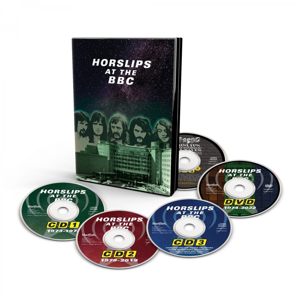 Horslips - At The BBC - 4CD+DVD in 88 Page Hardback Book Music CD
