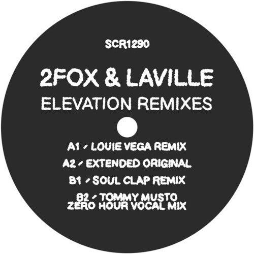 2fox & Laville - Elevation (louie Vega Remix) - Vinyl Record