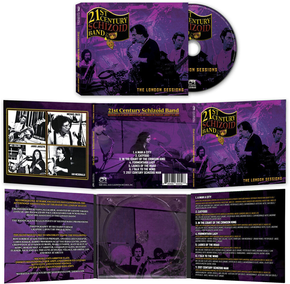 The London Sessions Music CD