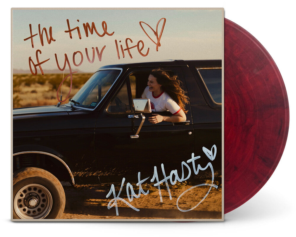 Kat Hasty - The Time Of Your Life [LP Maroon with Black Swirl] Vinyl Record