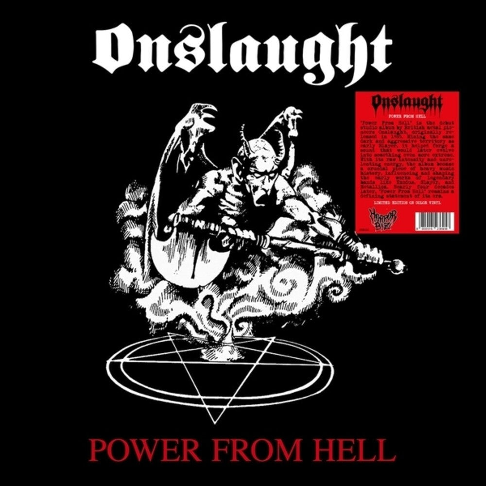 Onslaught - Power From Hell [LP] Vinyl Record