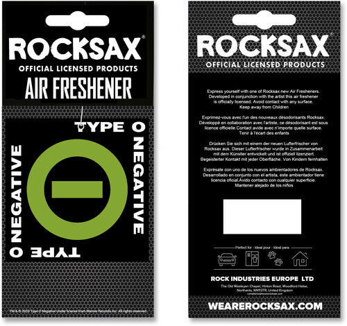 Rocksax Type O Negative Logo Air Freshener - Rocksax Type O Negative Logo Air Freshener - Special Products