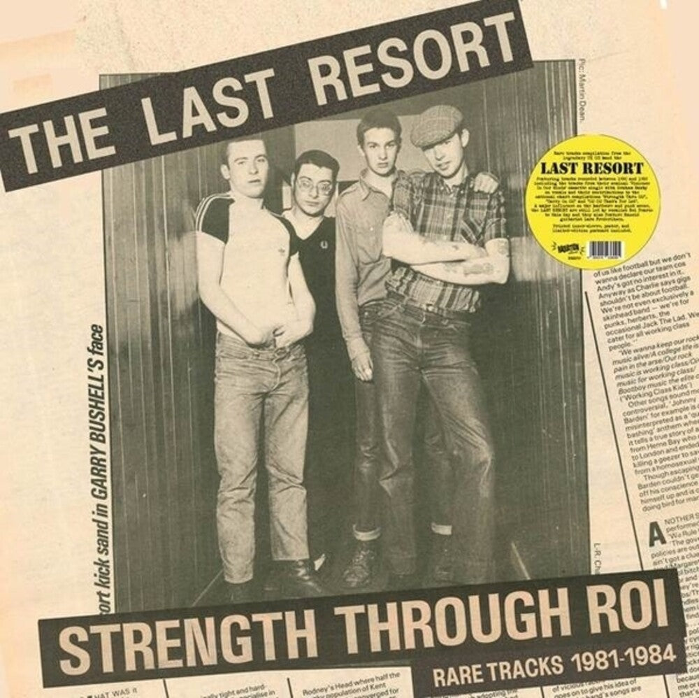 Last Resort - Strength Through Roi - Rare Tracks 1981-1984 [LP] Vinyl Record
