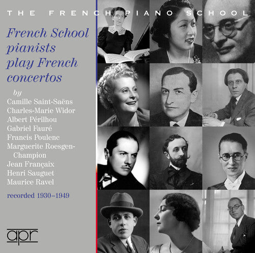 Kusama,kazuko - French School Pianists Play French Concertos - Music CD