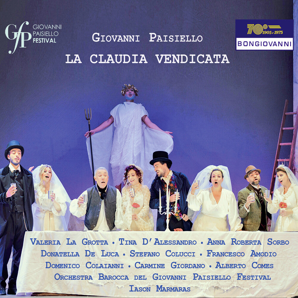 the album cover for Valeria La Grotta - La Claudia Vendicata