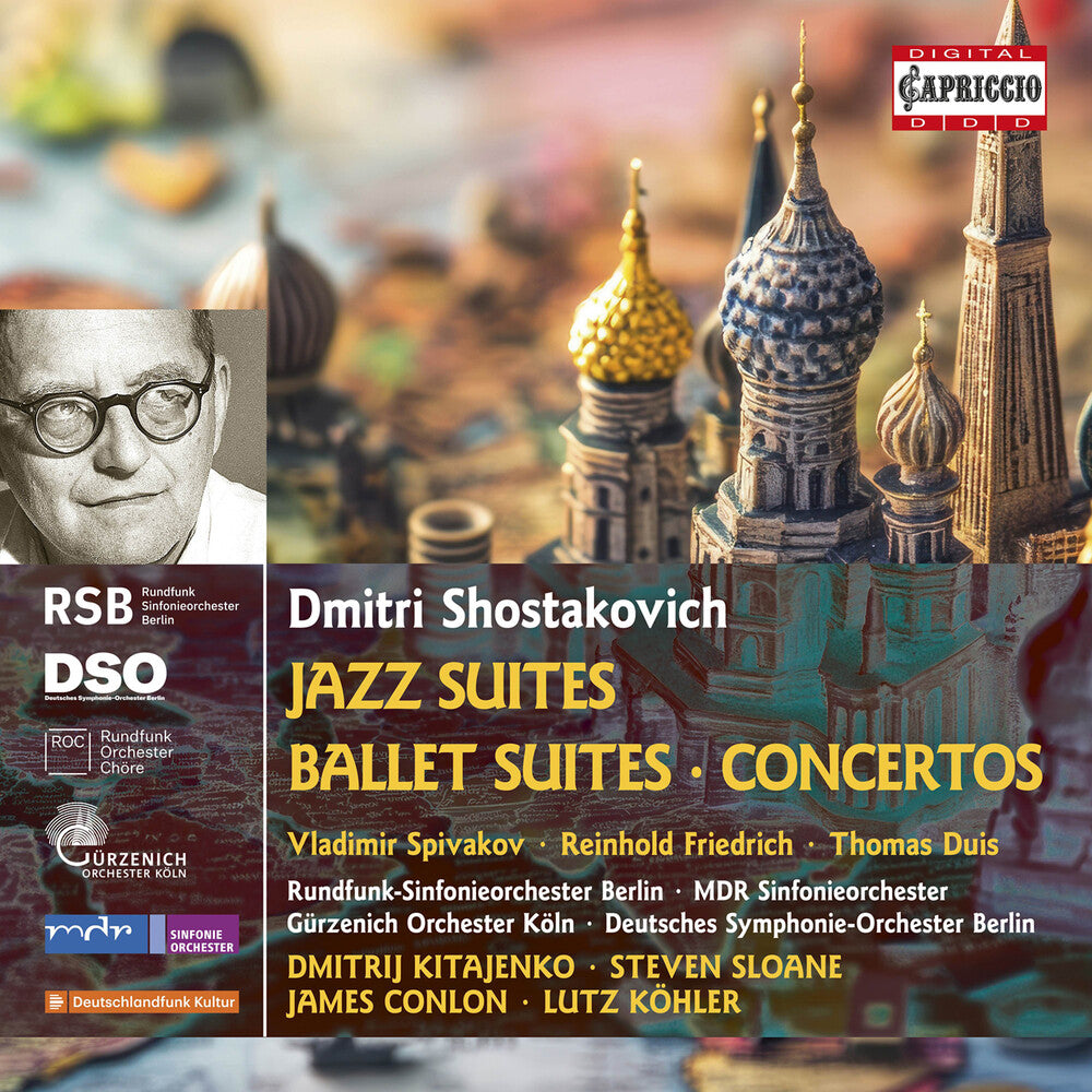 Shostakovich: Jazz Suites: Ballet Suites: Cons Music CD