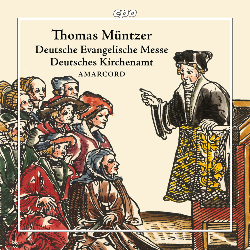 the album cover for Amarcord - Deutsche Evangelische Messe: Deutsches Kirchenamt