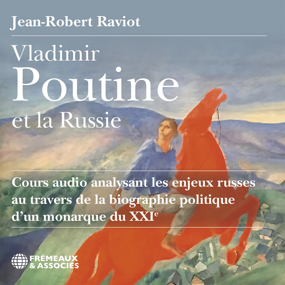 the album cover for Jean Raviot -Robert - Vladimir Poutine Et La Russie Cours Audio
