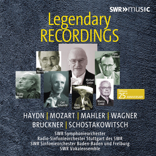 Clara Haskil - Legendary Recordings - Swrmusic 25th Anniversary - Music CD