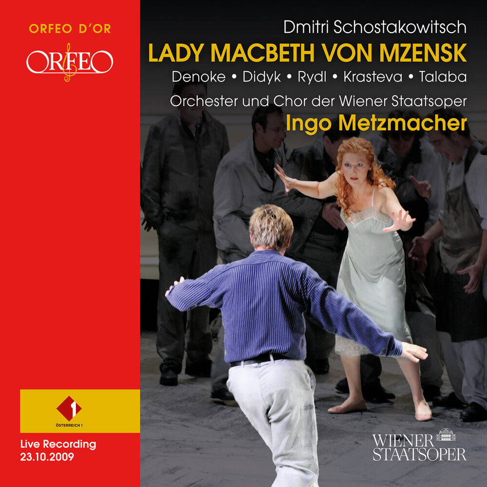 the album cover for Kurt Rydl - Lady Macbeth Of The Mstsenk District