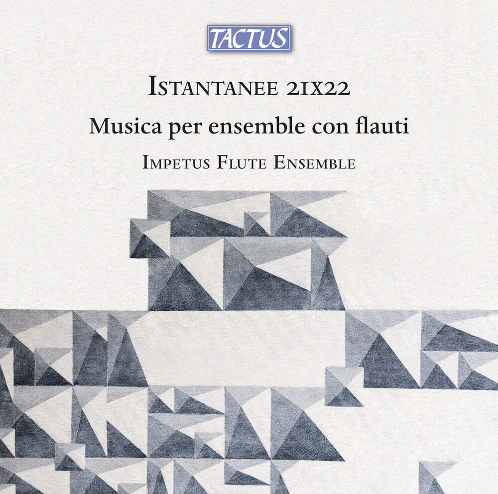 the album cover for Impetus Flute Ensemble - Istantanee 21x22 (Music For Ensemble With Flutes)