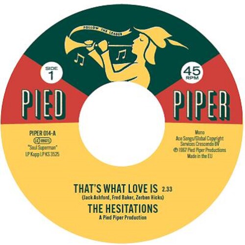 Hesitations - That's What Love Is / Soul Superman #2 - Vinyl Record