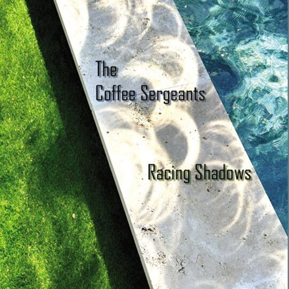 the album cover for Coffee Sergeants - Racing Shadows