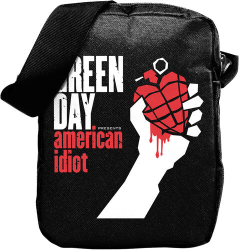 Rocksax Green Day Am Idiot Crossbody Bag Blk - Rocksax Green Day Am Idiot Crossbody Bag Blk - Special Products