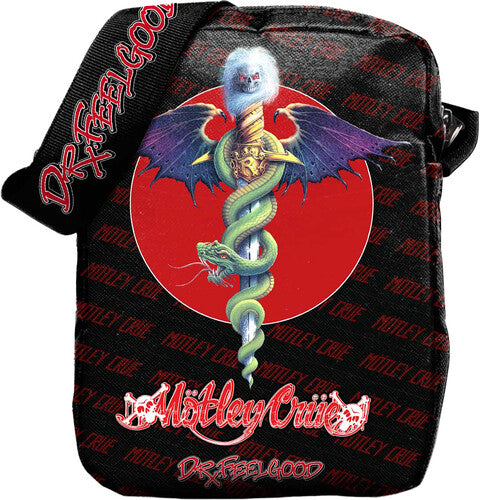Rocksax Motley Crue Dr Feelgd 2 Crossbody Bag Blk - Rocksax Motley Crue Dr Feelgd 2 Crossbody Bag Blk - Special Products