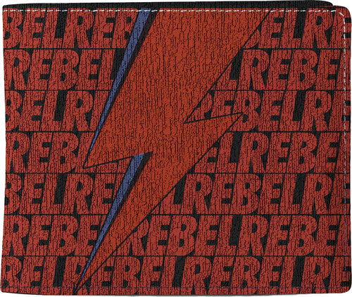 Rocksax Bowie Rebel Rebel Wallet Coin Pocket Blk - Rocksax Bowie Rebel Rebel Wallet Coin Pocket Blk - Special Products