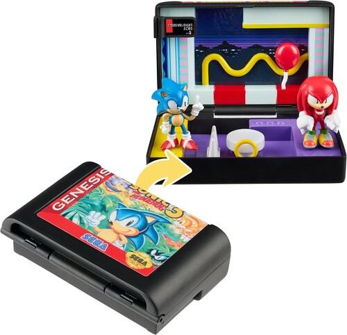 Console Heroes Sega Sonic 3 Cartridge Playset - Console Heroes Sega Sonic 3 Cartridge Playset - Collectibles