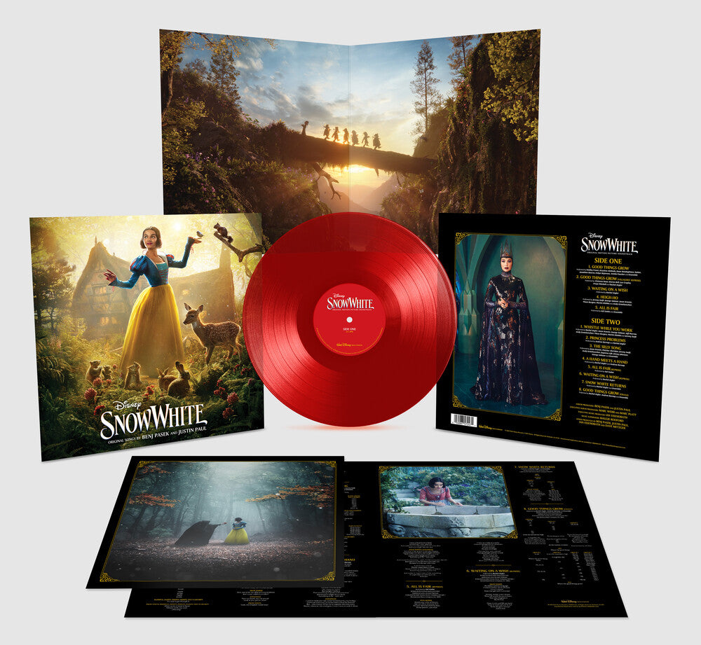 Benj Pasek  / Paul,Justin (Colv) (Ruby) - Disney's Snow White - O.S.T. [Translucent Ruby LP] Vinyl Record