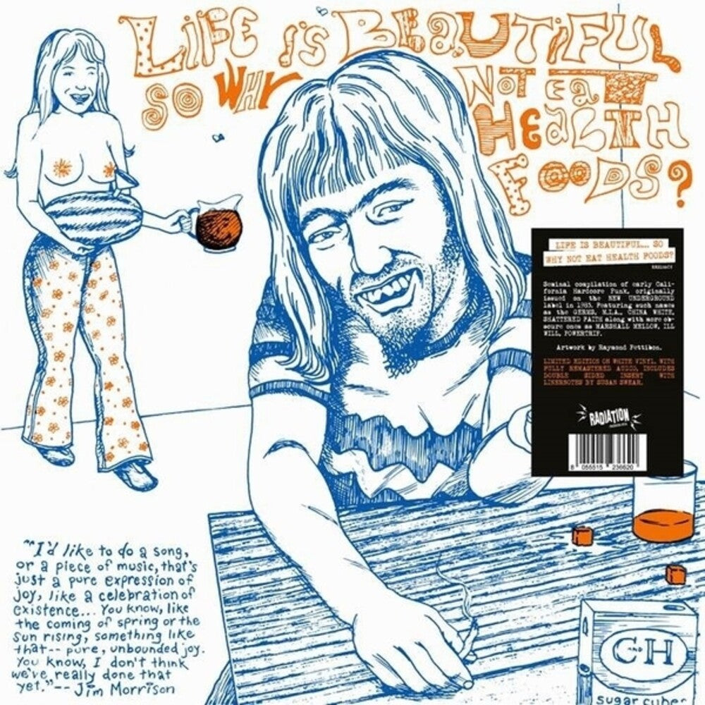 Life Is Beautiful So Why Not Eat Health Foods - Life Is Beautiful So Why Not Eat Health Foods / Various - Colored Vinyl [LP] Vinyl Record