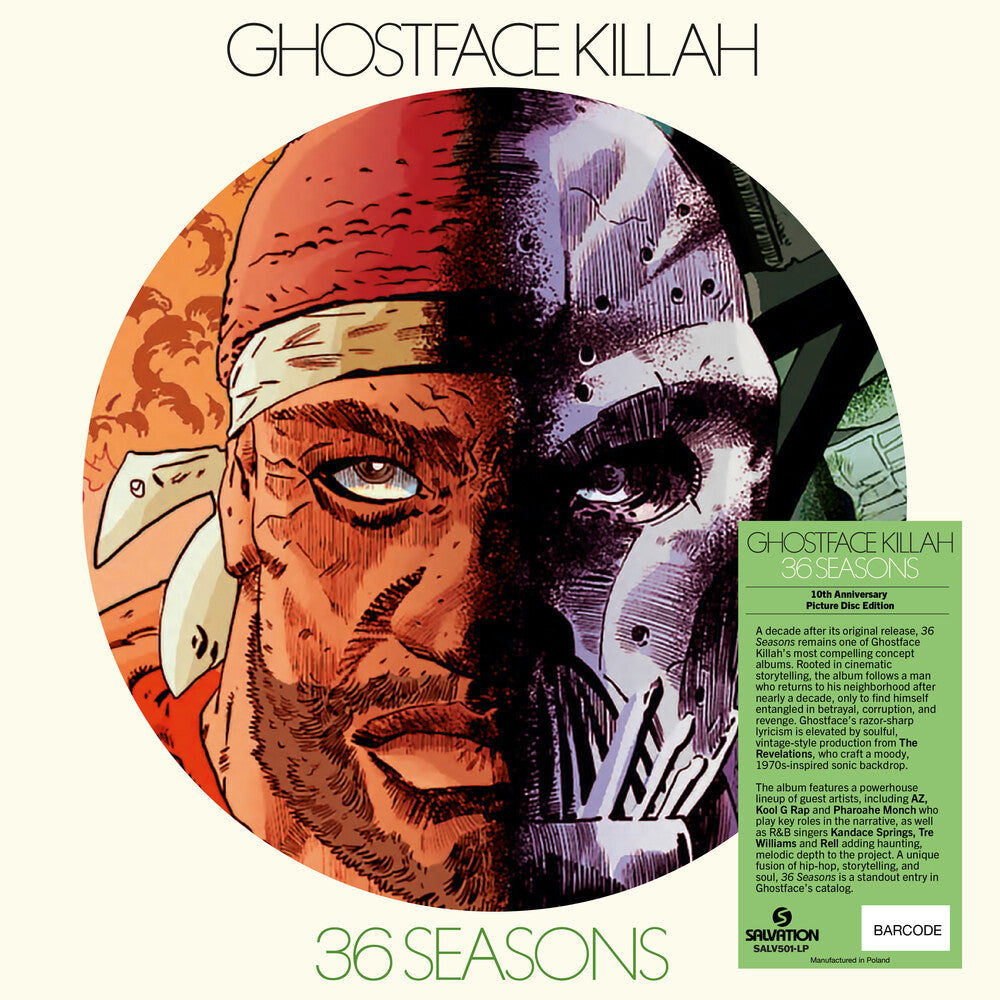 Ghostface Killah - 36 Seasons: 10th Anniversary - Picture Disc [LP] Vinyl Record