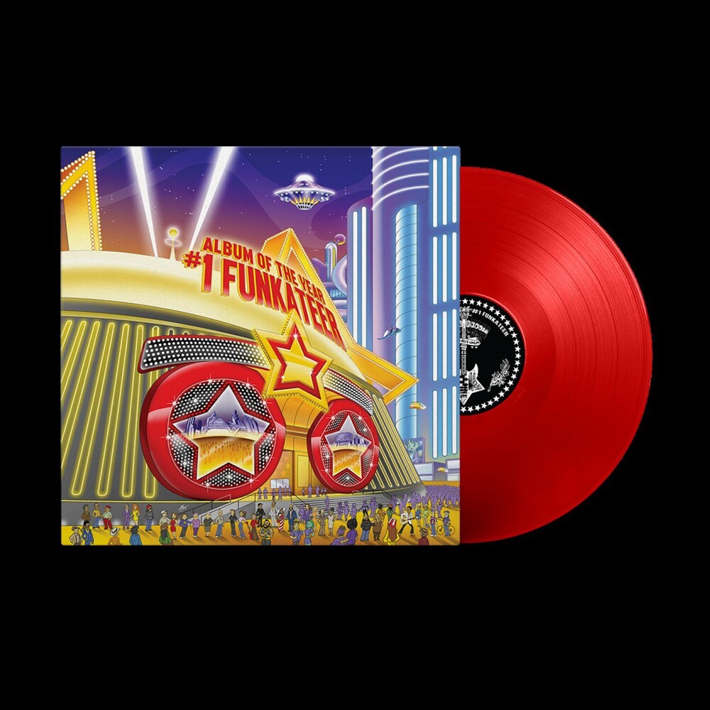 Bootsy Collins - Album Of The Year #1 Funkateer [Indie Exclusive] [Colored Vinyl] (Red) Vinyl Record