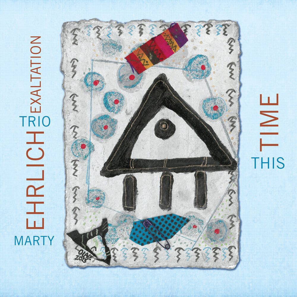 the album cover for Marty Ehrlich  Trio Exaltation - This Time