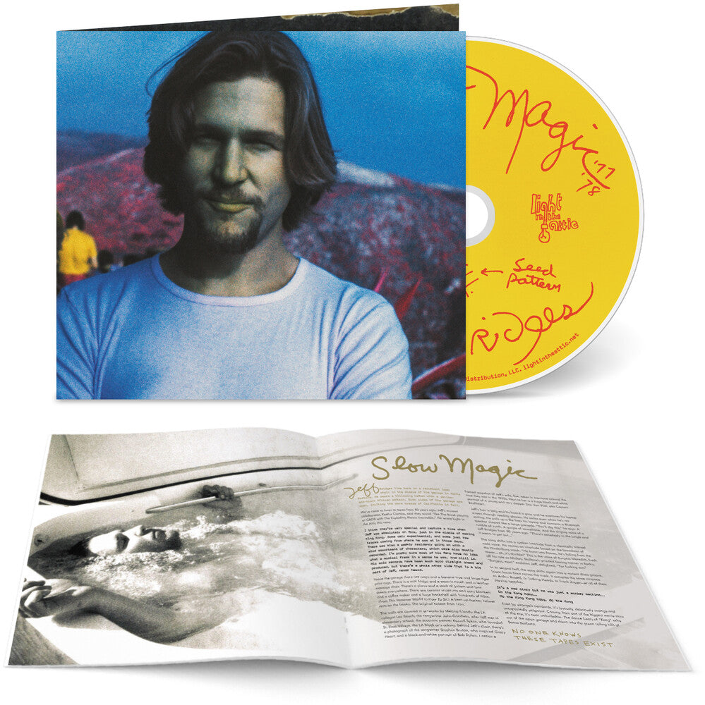 the album cover for Jeff Bridges - Slow Magic 1977-1978