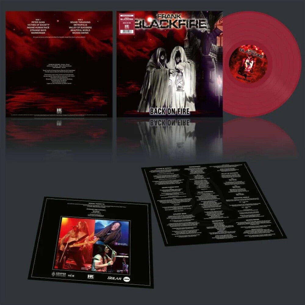 Back On Fire [Colored Vinyl] (Red) Vinyl Record