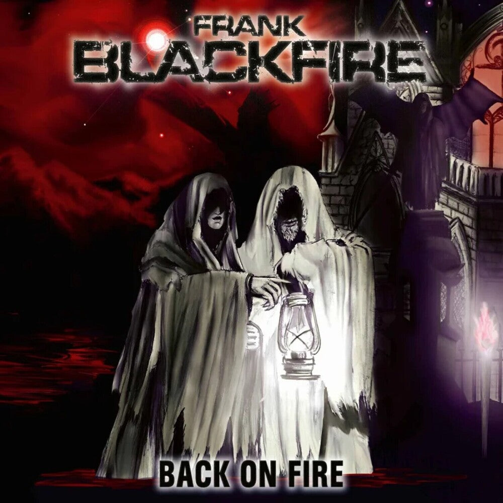 the album cover for Frank Blackfire - Back On Fire