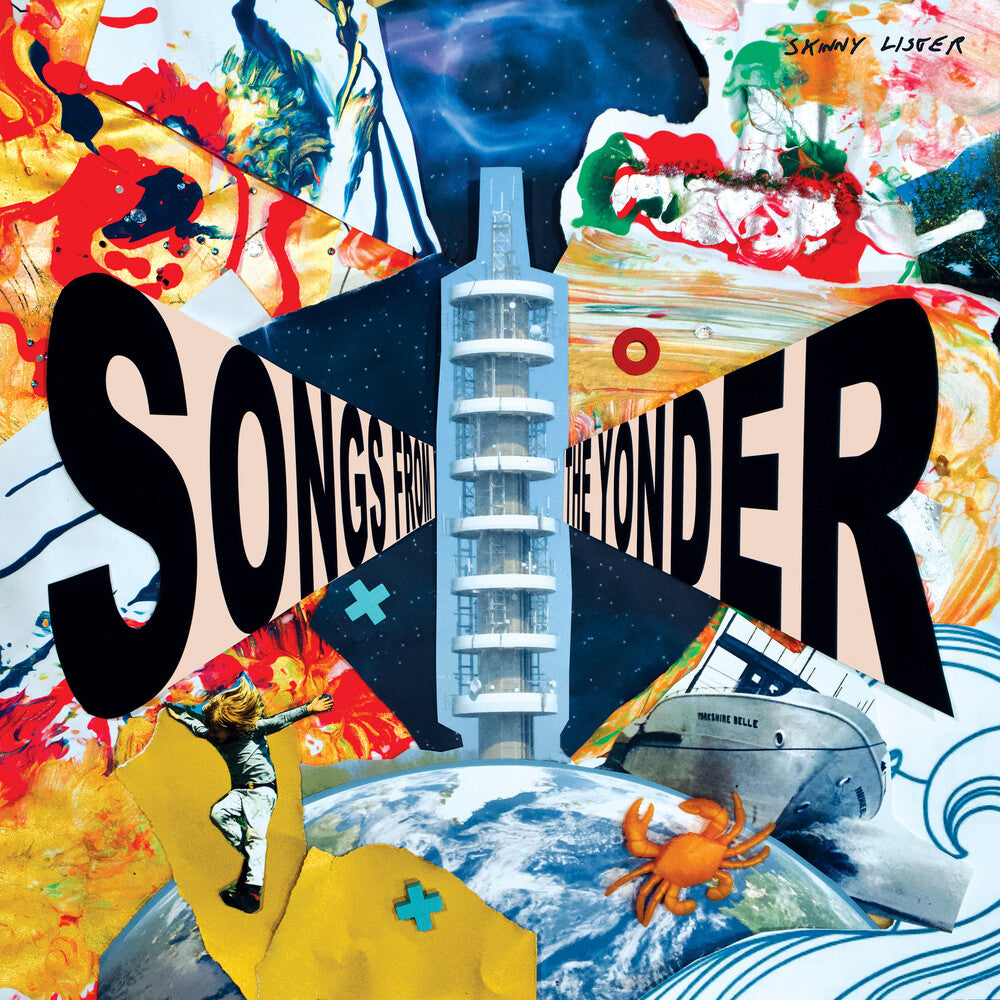 the album cover for Skinny Lister - Songs From The Yonder [Clear Vinyl] (Wht)