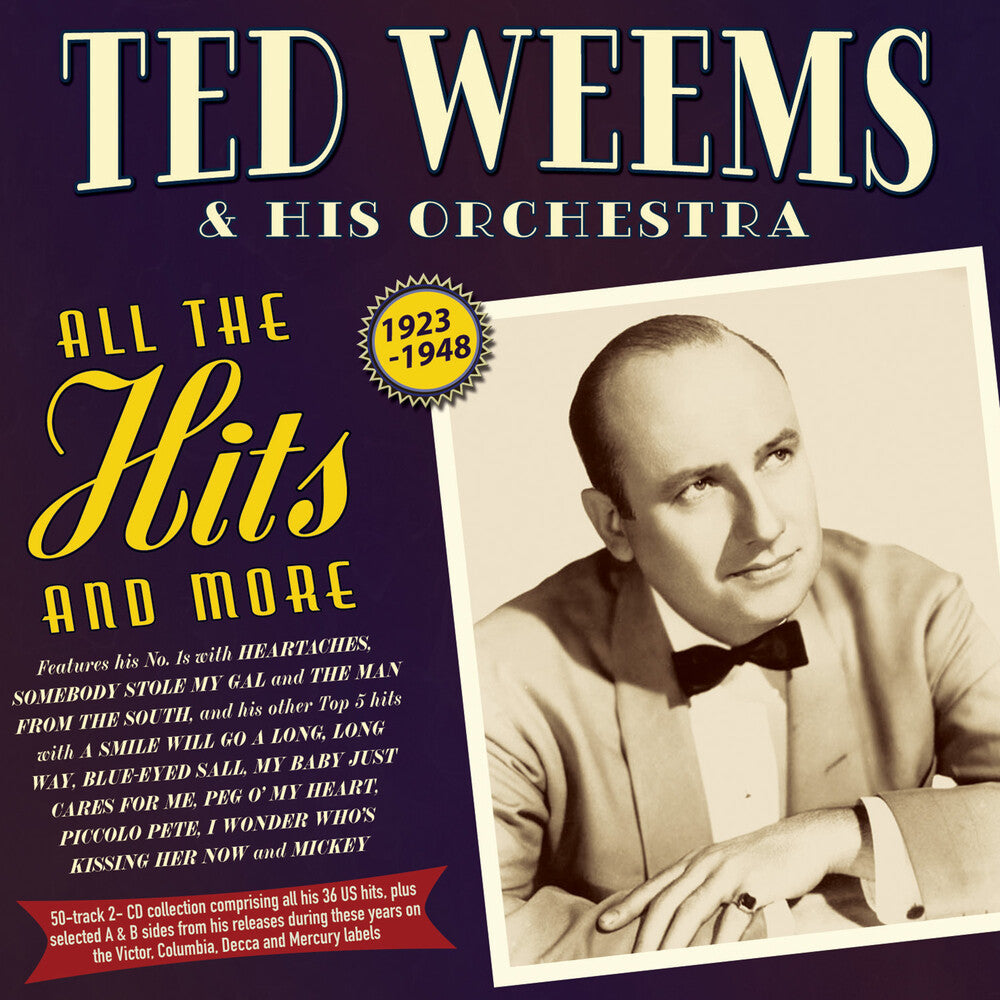 the album cover for Wheems, Ted & His Orchestra - All The Hits And More 1923-48