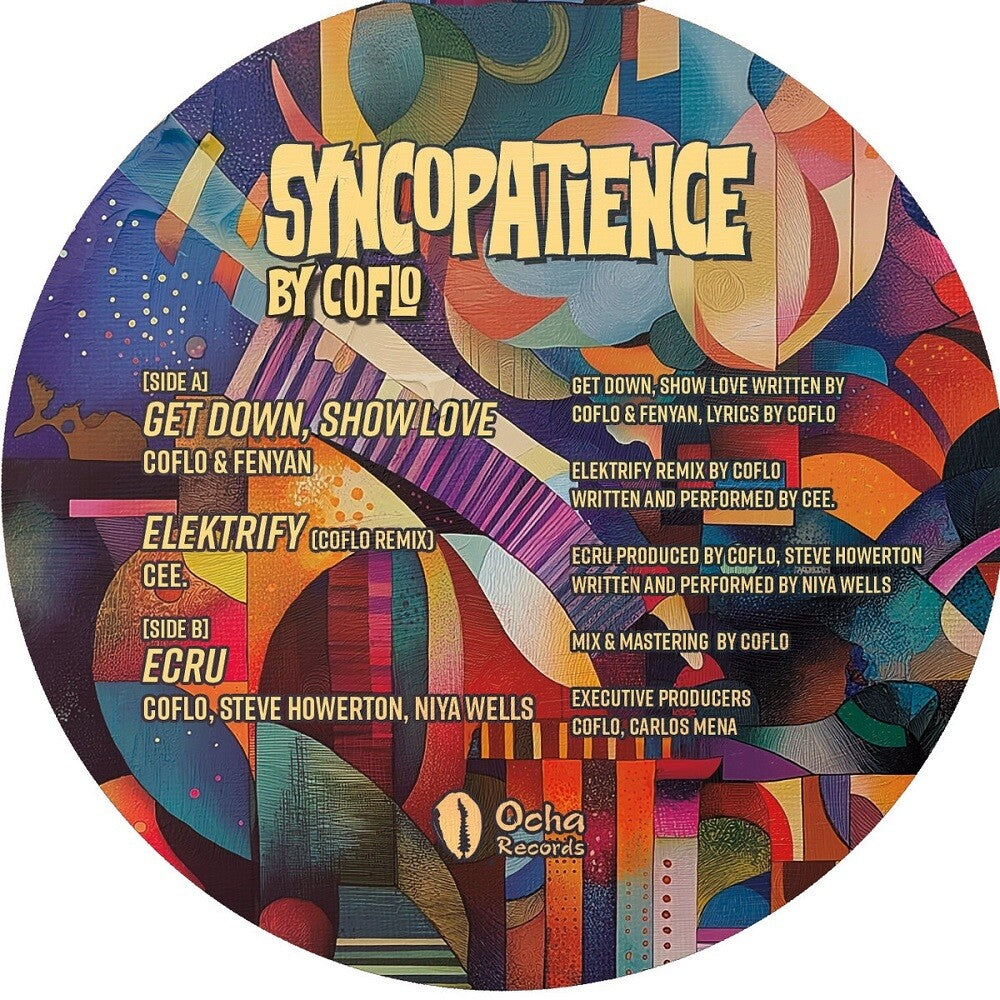 the album cover for Coflo - Syncopatience