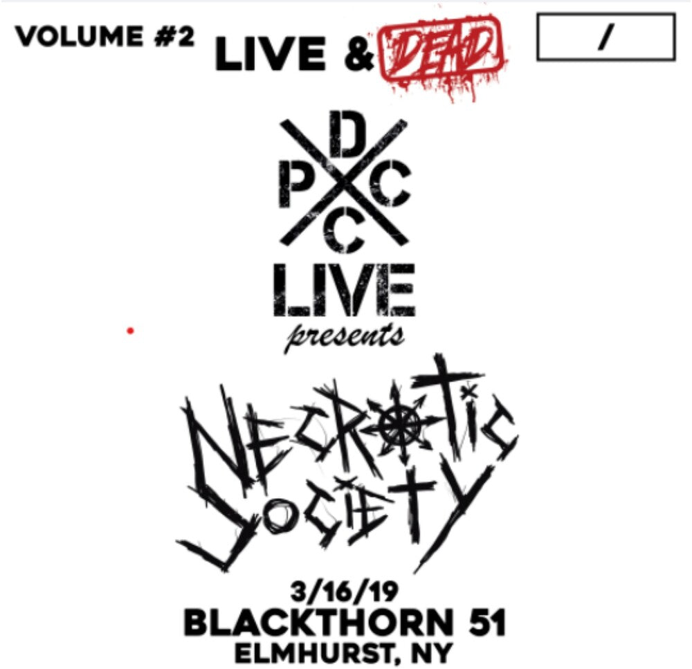 Necrotic Society - Dcxpc Live & Dead Vol2 [LP] Vinyl Record