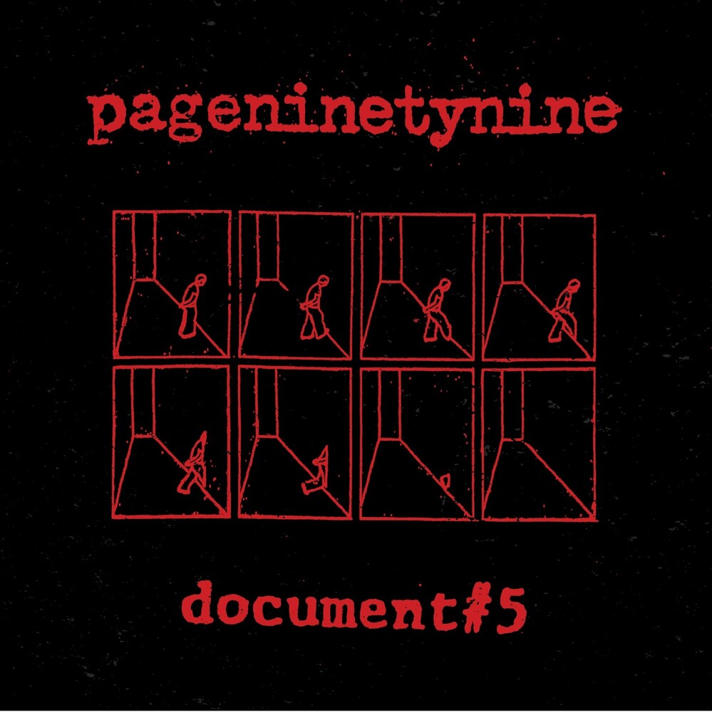 Pageninetynine - Document #5 (Blk) [Clear Vinyl] (Red) (Spla) Vinyl Record