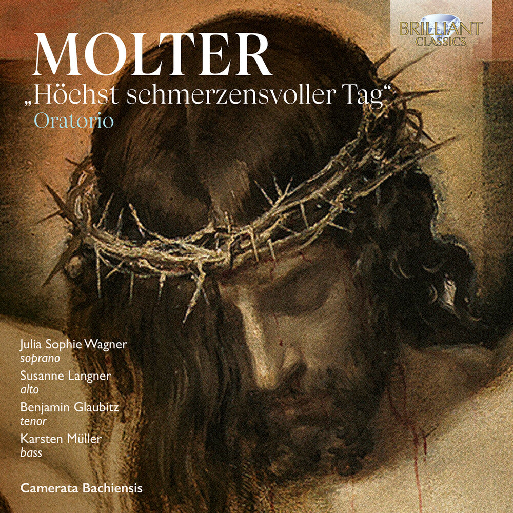 the album cover for Julia Wagner  Sophie - Molter: Oratorio Hochst Schmerzensvoller Tag
