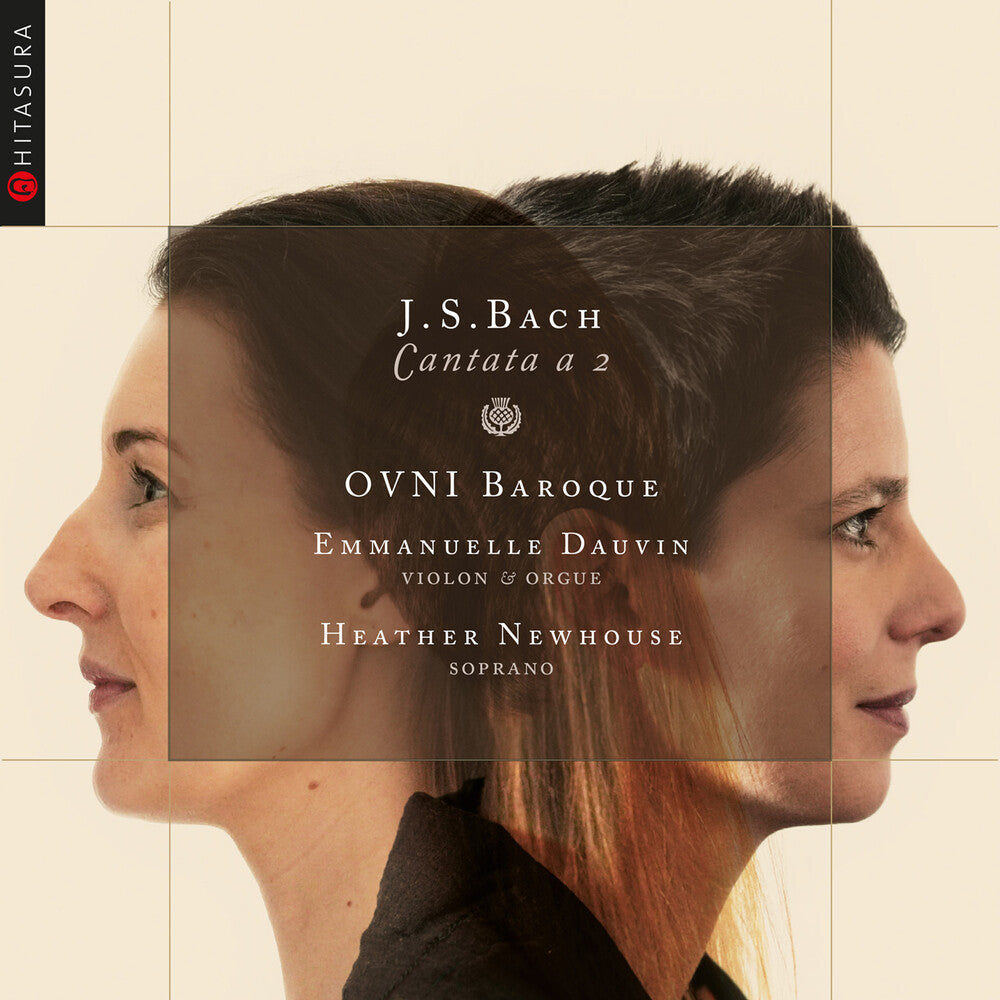 the album cover for Emmanuelle Dauvin - J. S. Bach: Cantata A 2
