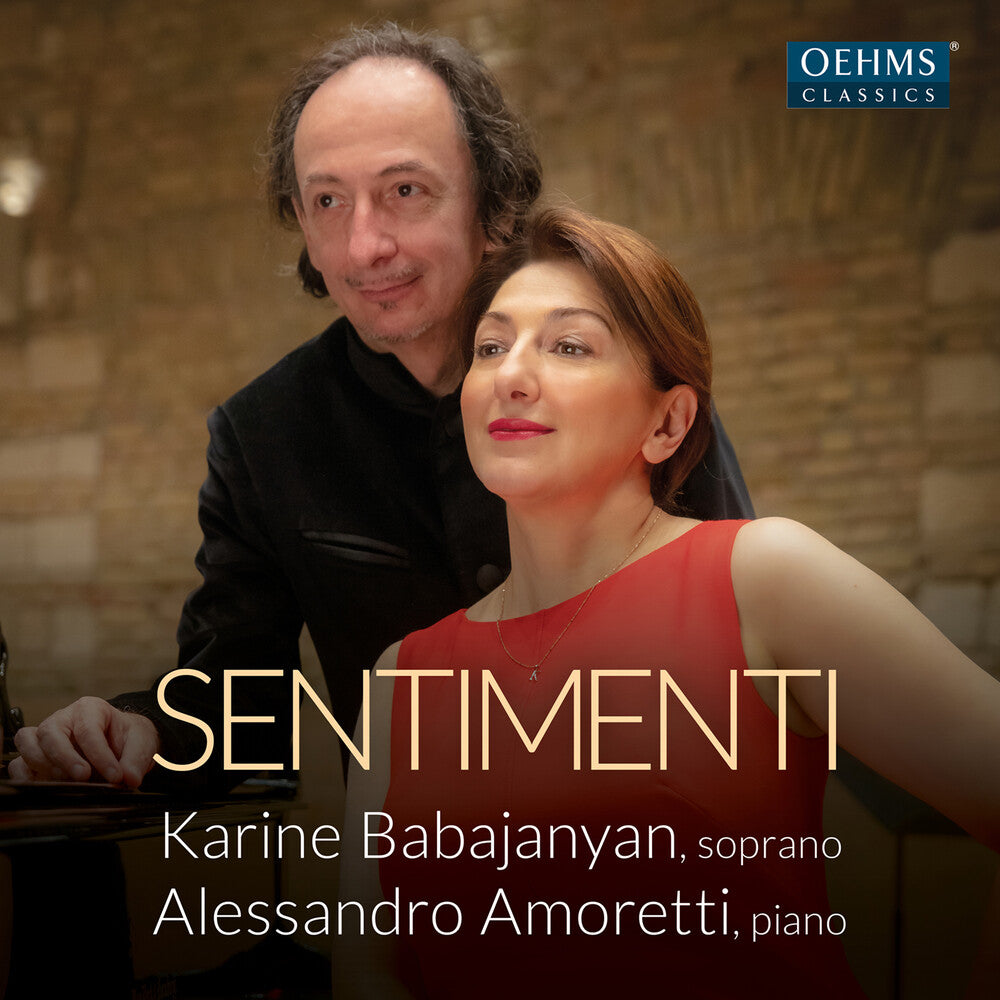 the album cover for Karine Babajanyan - Sentimenti