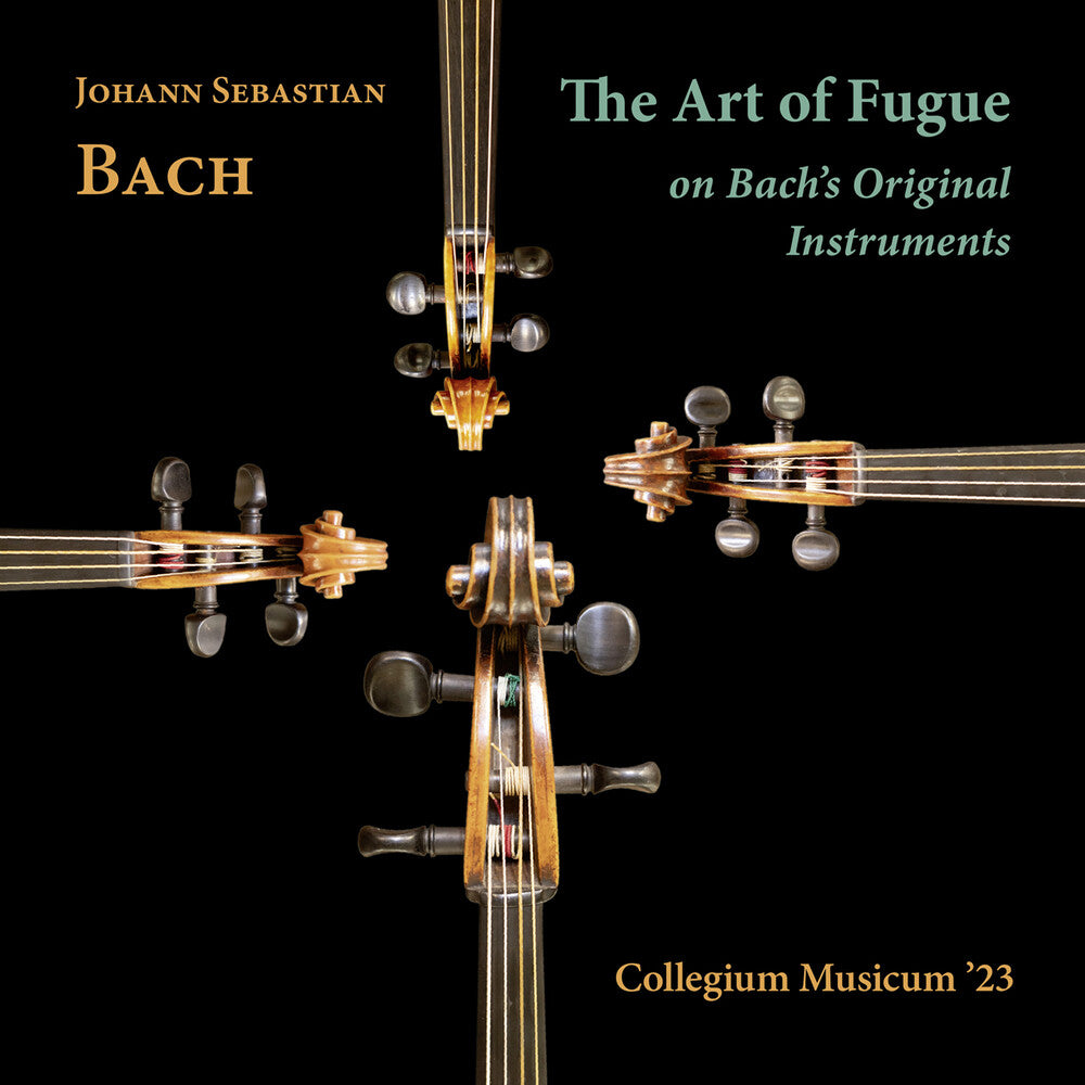 the album cover for Collegium Musicum '23 - J. S. Bach: The Art Of Fugue On Bach's Original In
