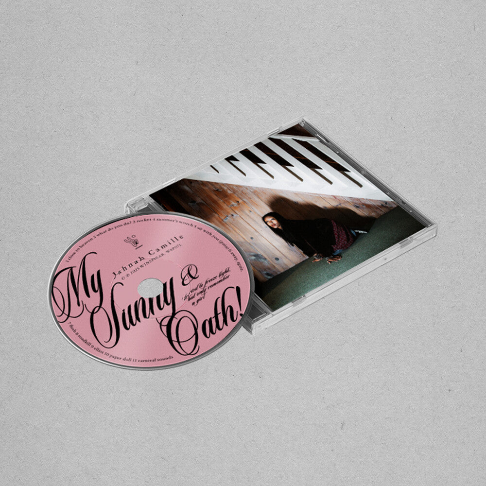 the album cover for Jahnah Camille - My Sunny Oath