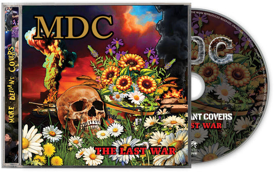 the album cover for Mdc - The Last War