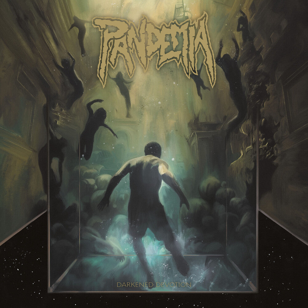 the album cover for Pandemia - DARKENED DEVOTION