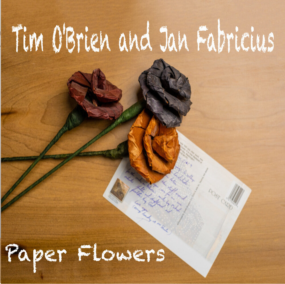 Tim O'brien  / Fabricius,Jan - Paper Flower [LP] Vinyl Record