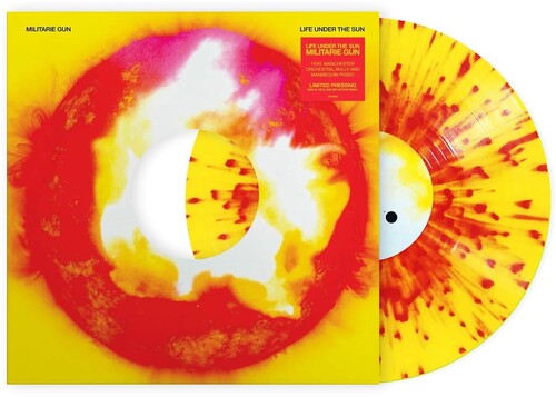 Militarie Gun - Life Under The Sun [Yellow & Red Splatter EP] Vinyl Record