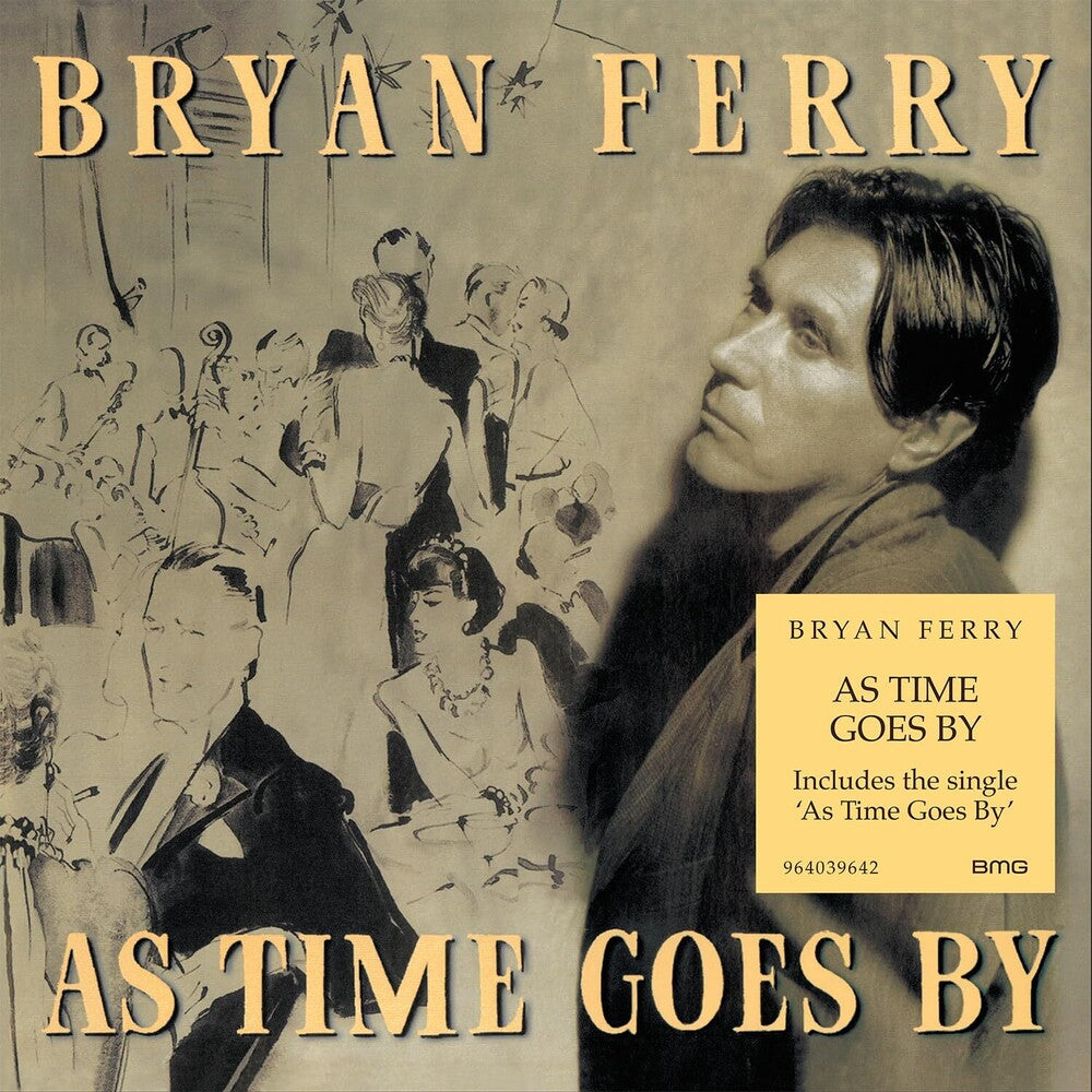 the album cover for Bryan Ferry - As Time Goes By